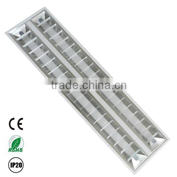 4x14w recessed type t5 fluorescent light fittings