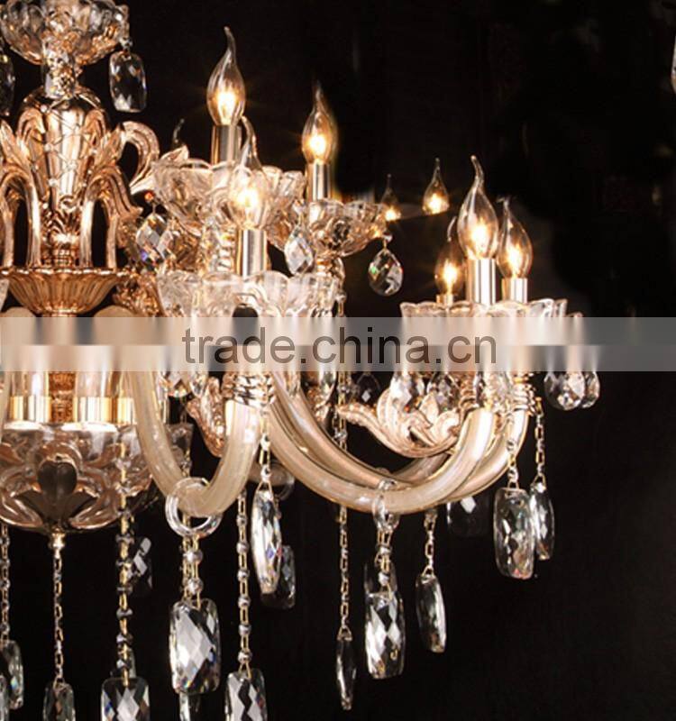 Medium double candle chandelier home decoration