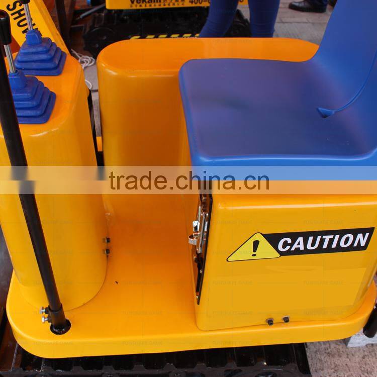 Funshare hot children excavator amusement kids ride on excavator for children