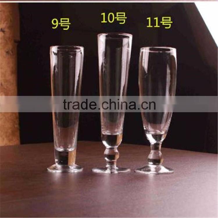 Promotion lead-free all kinds of fruit beverage juice glass cup in stockage 280ml-420ml.