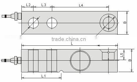 Shear beam type load cell