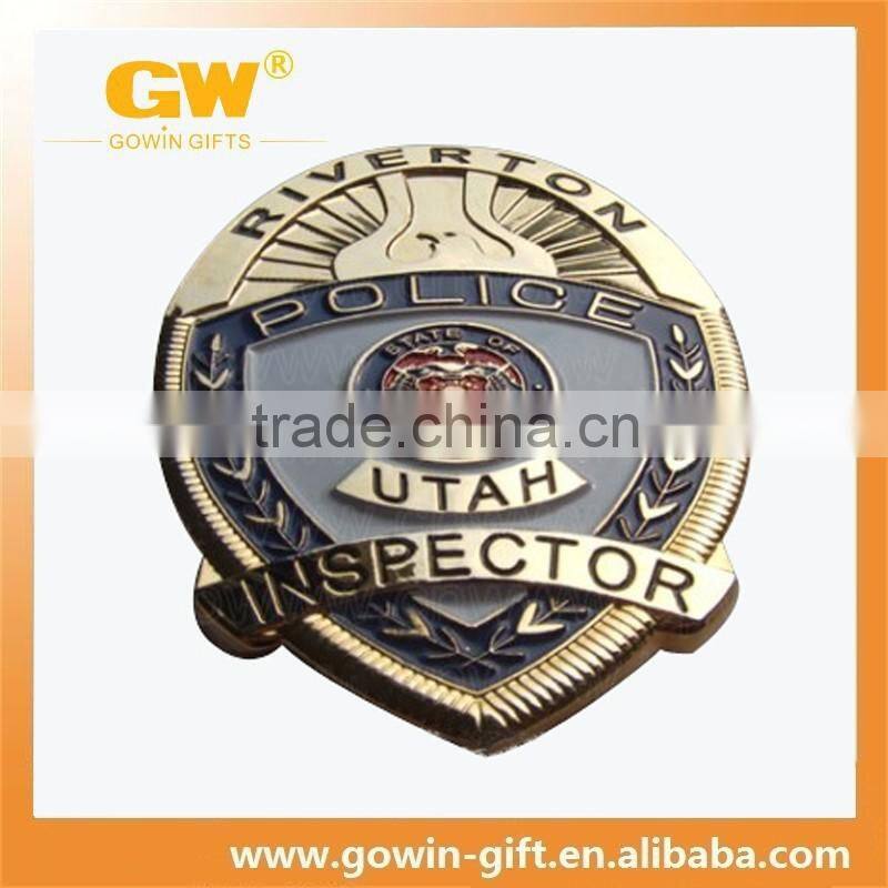 Factory direct sales OEM design metal printing badge
