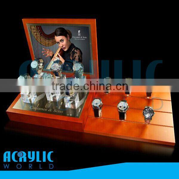 watch display/watch display stand/watch display showcase