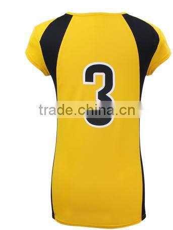 High quality sublimated girls volleyball uniform inflatable volleyball jersey volleyball set