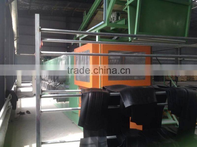 Hang Rod XPG Series Rubber sheet cooling Batch off cooler machine line