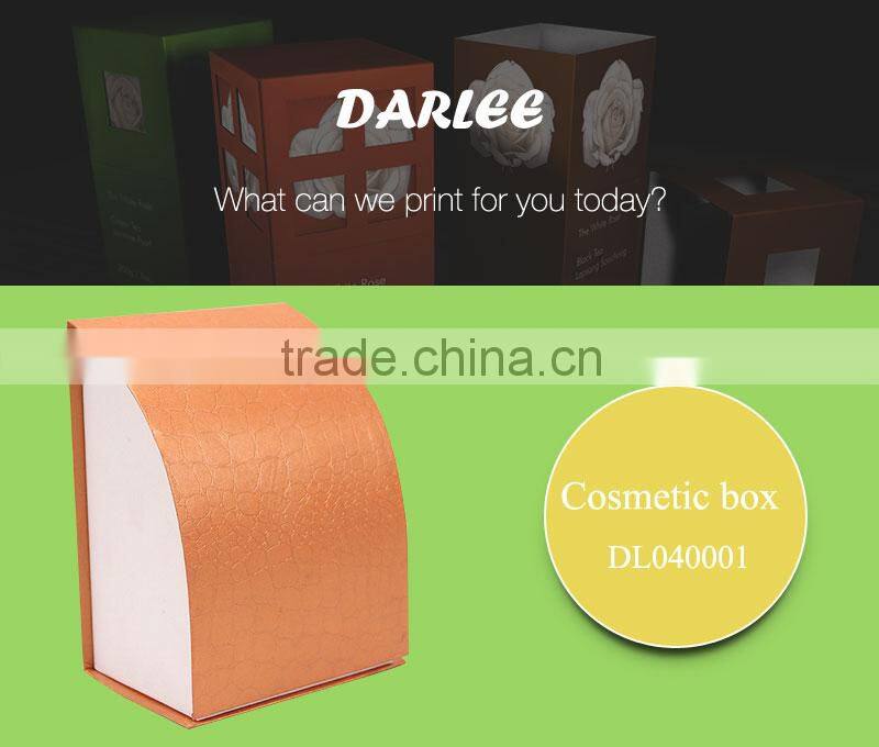 Newest design custom printed paper perfume box packaging with magnet closure