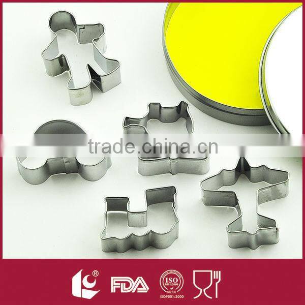 Star shaped cookie molds, 6pcs