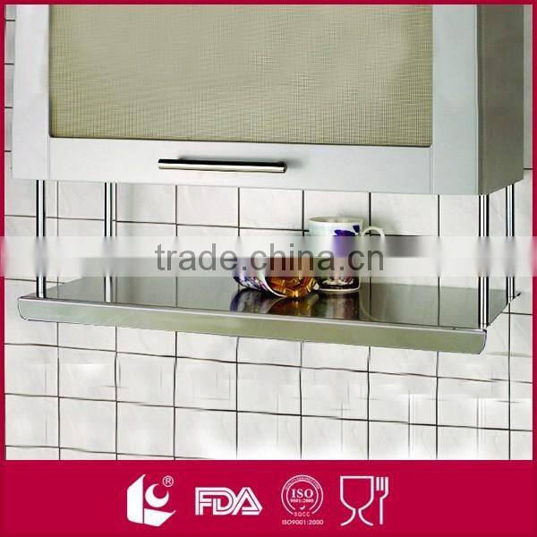 Made in China 2-tier corner kitchen storage shelf bracket