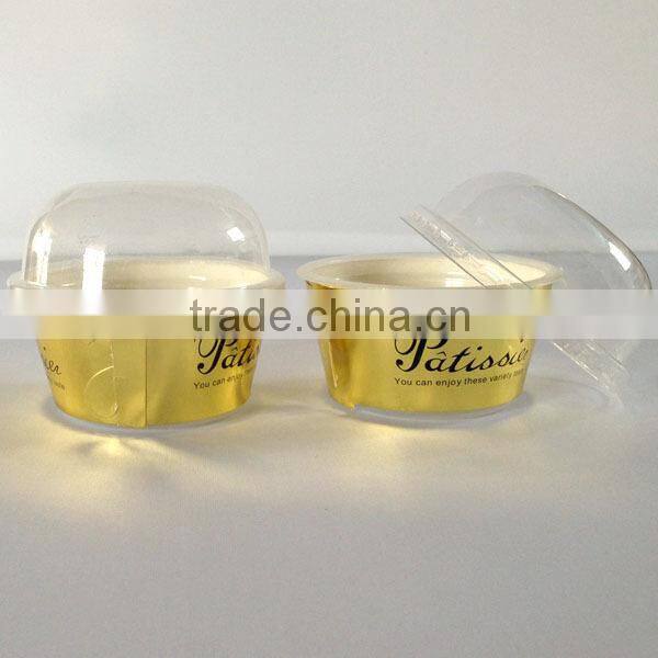 Janpese style mini custom made fruit plastic dessert cup