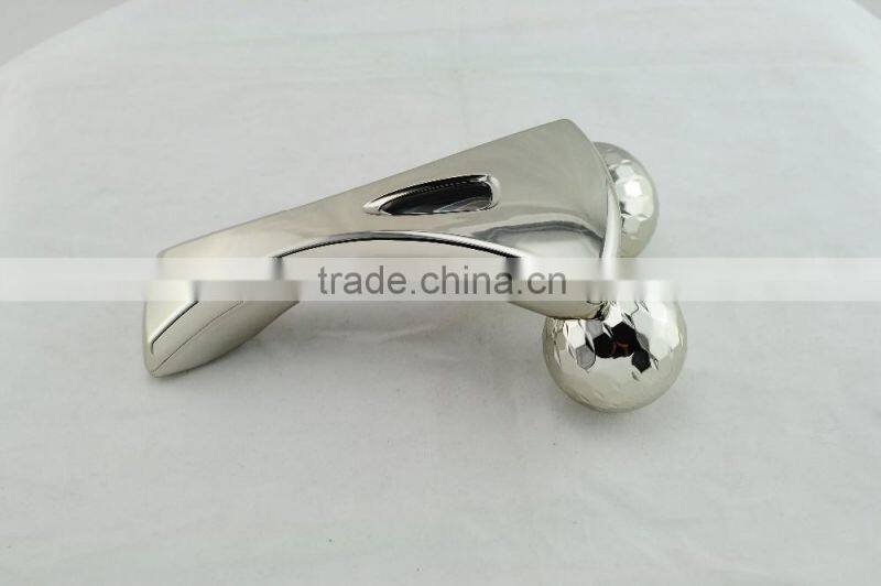 3D Facial Massage Roller Y Shape Platinum Solar Energy Massager