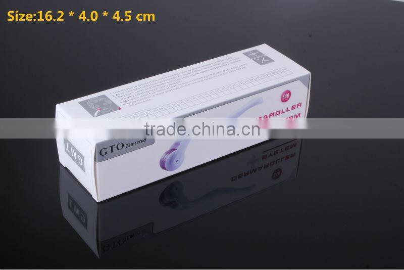 540 microneedle rolling skin derma roller
