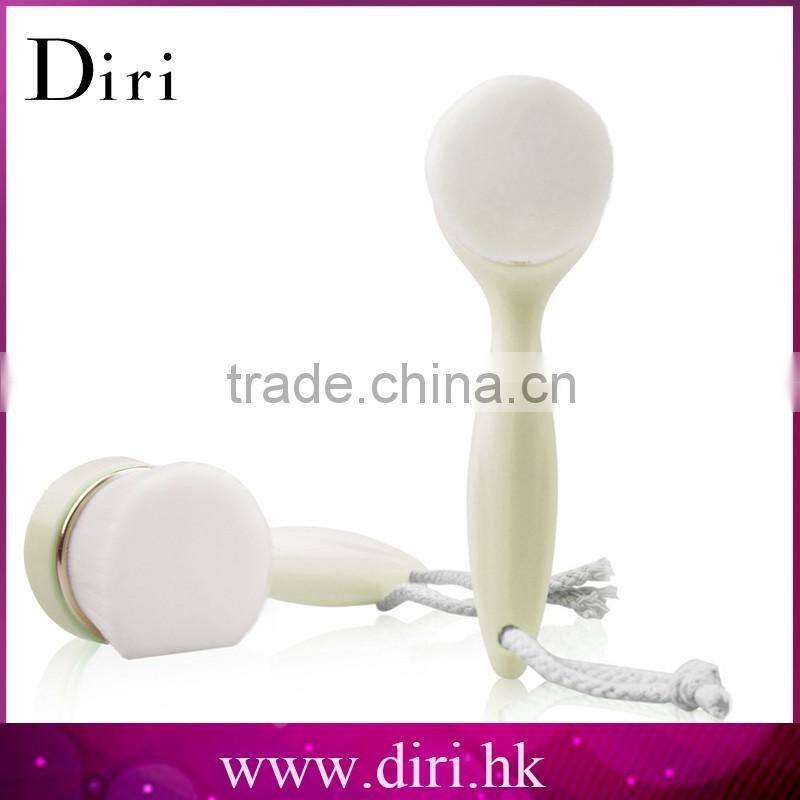 Beautiful soft white facial cleaning brush Facial brush