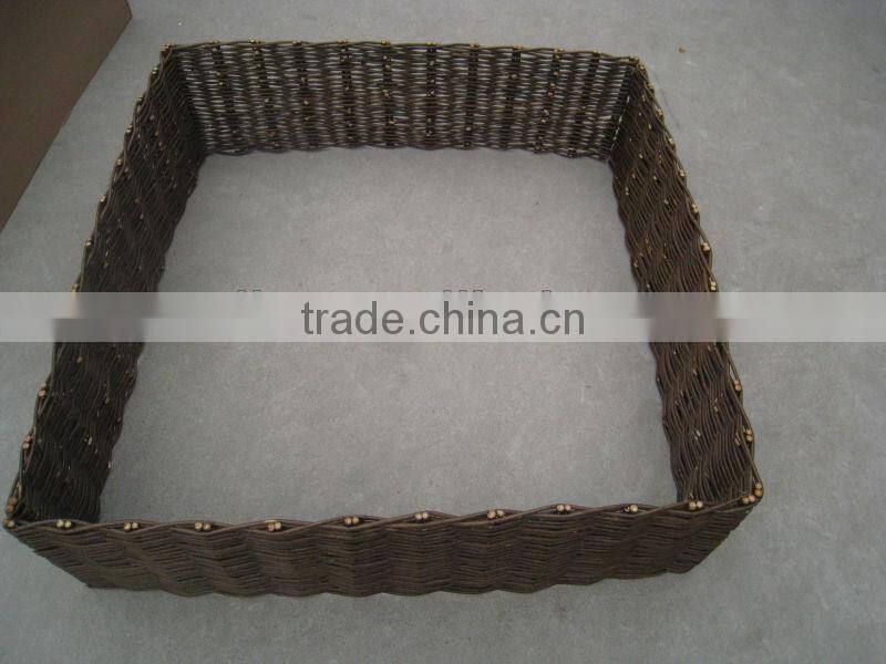 Garden willow planter