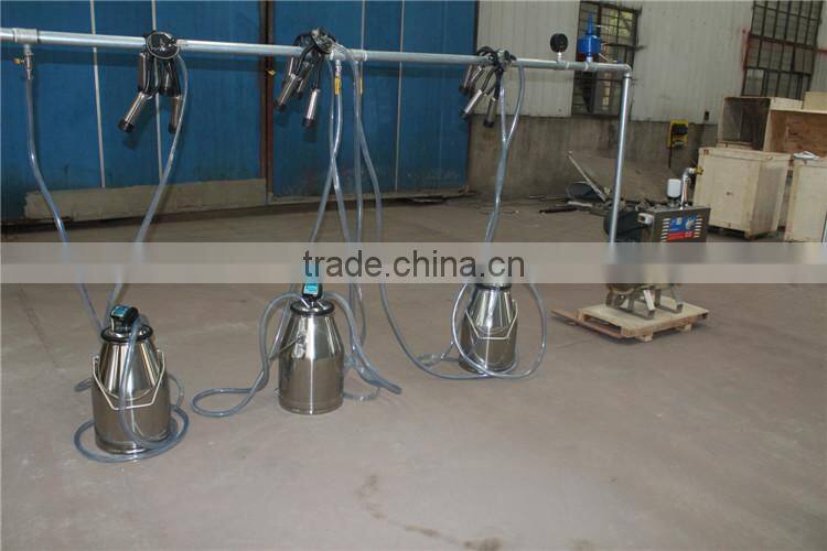 Dual - Use Mobile Milking Machine For Sale / Electric Motor and Gasoline Engine