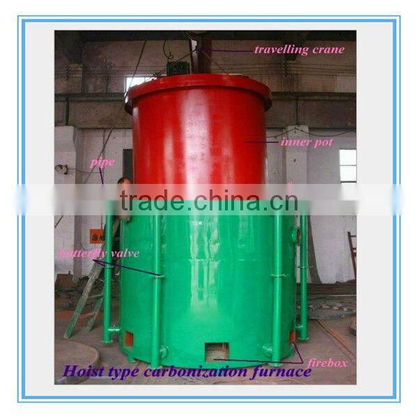 coconut shell charcoal kiln