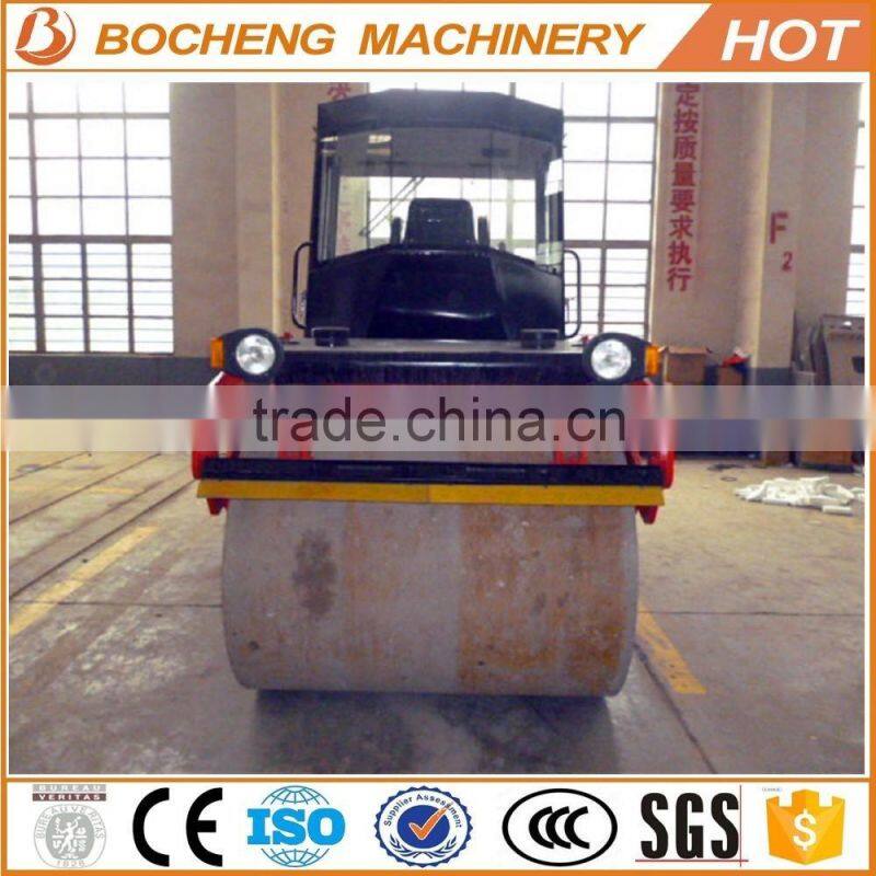 Fully hydraulic dual-drive double drum vibratory roller 8tons compactor LTC208 Used model Good quality