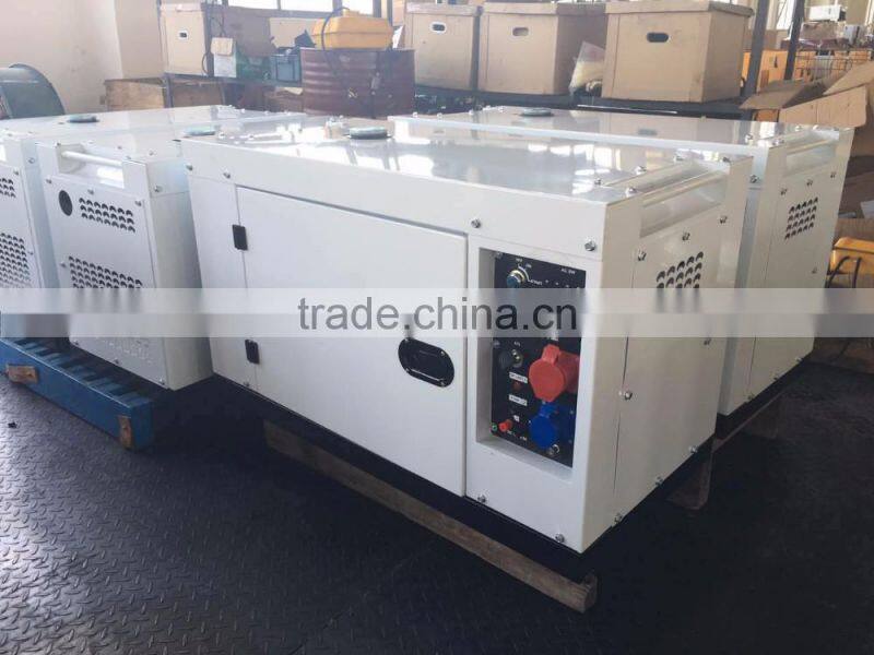8KVA diesel generator for household use with three-phase slient engine
