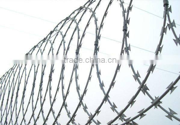 Anti corrosion fake razor wire