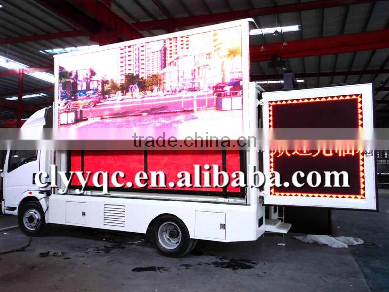 HOWO 4x2 LED TRUCK , Mobile Outdoor Truck and moblie truck FOR OUTDOOR ADVERTISING