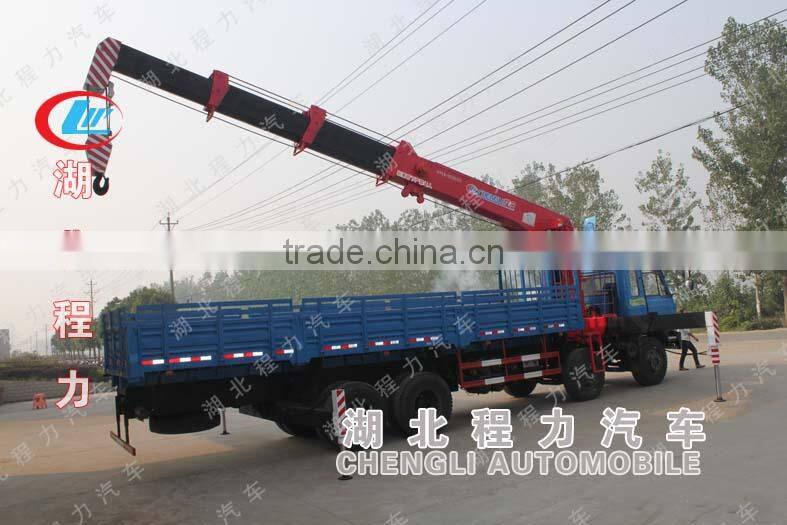 Dongfeng 8*4 truck crane ,Hydraulic Crane