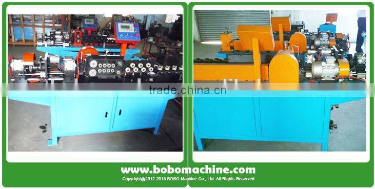 COIL COPPER TUBE STRAIGHTENING AND CUTTING MACHINE
