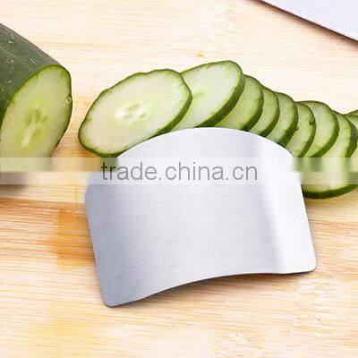 Kitchen Tool Stainless Steel Finger Hand Protector Guard Knife Slice Chop Shield