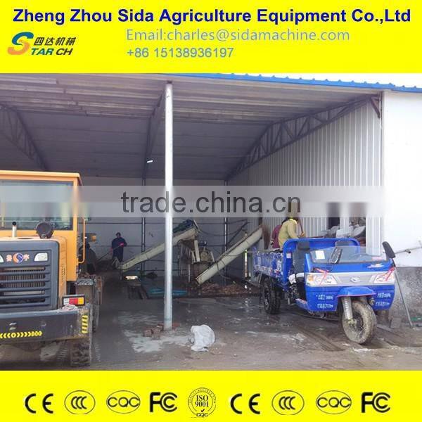 Cassava yam starch processing machinery