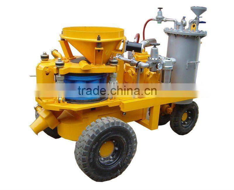 LSZ3000A tunnel pneumatic air motor wet and dry shotcrete spraying machine