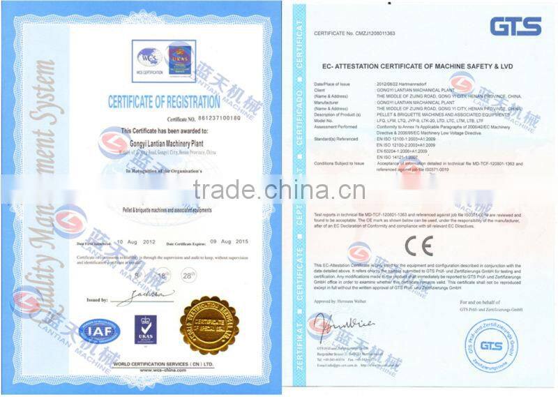 Various types zinc powder briquette making machine