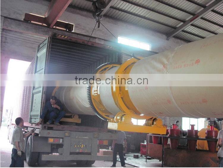 Reasonable Design Gypsum Calcining Rotary Kiln with Simple Structure