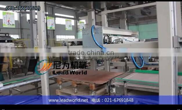 High level Automatic iron fruit canned jar de-palletizer machine