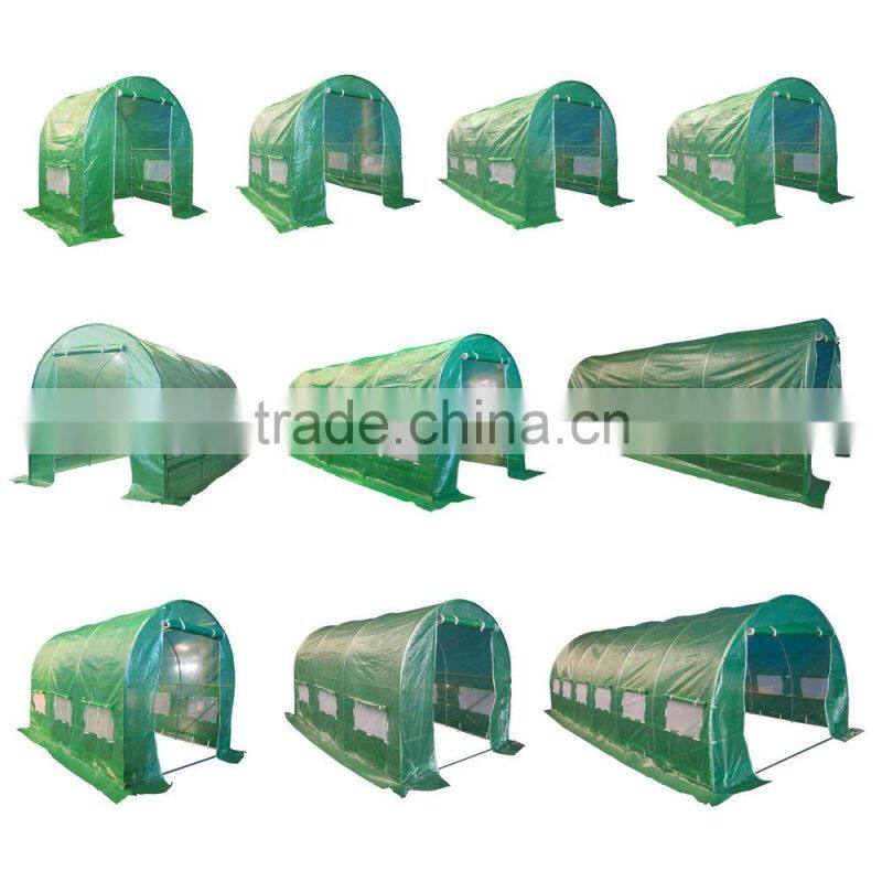 Pollytunnel Tunnel Fully Galvanised Anti Rust Steel Frame +4m x 2m x 2m