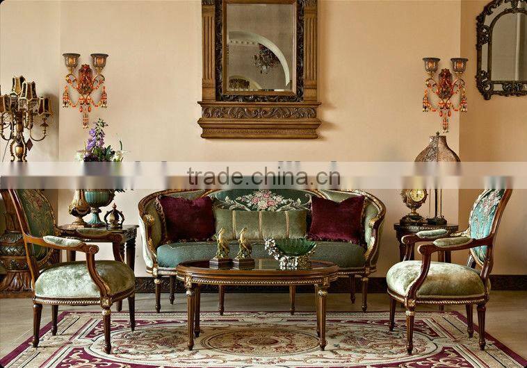 Antique Arabia Style Living Room Sofa Sets,Wooden Home Furniture,Luxury Living room Furniture Sets