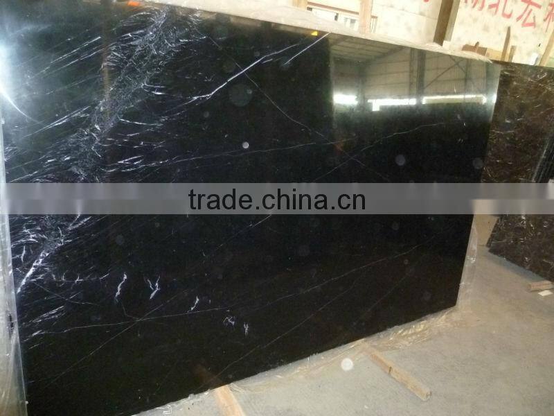 Cheap Black & Nero Marquina Marble Wall and Floor Tile