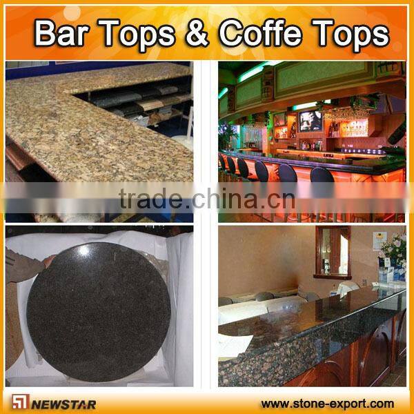 Prefab high quality absolutely black countertops