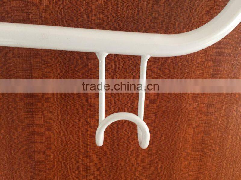 vivinature 4 Hook Over the Door Rack Hanger for Hanging Clothes Coat Hat Belt Metal