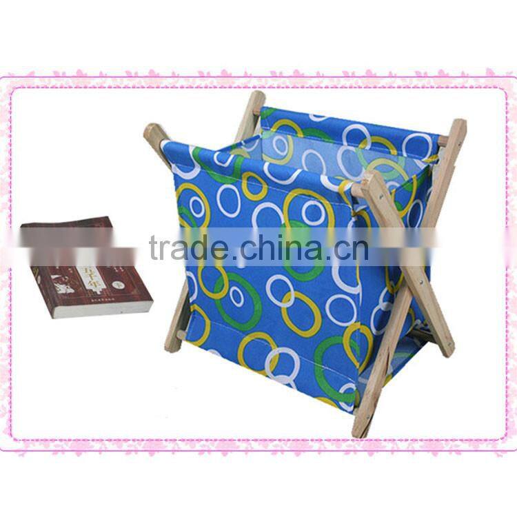 2015 year factory suppliers office display wooden magazine rack for made in China