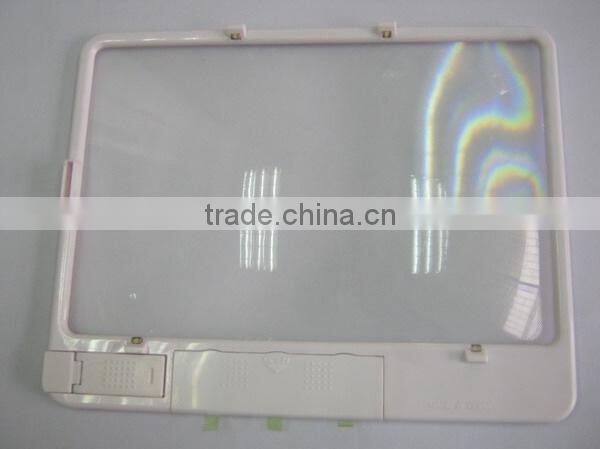 Slim book light and Magnifier reading light