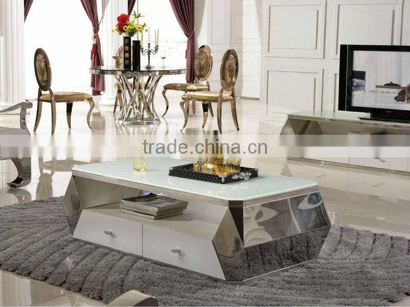 Simple, stylish, personalized design glass TV stand E371