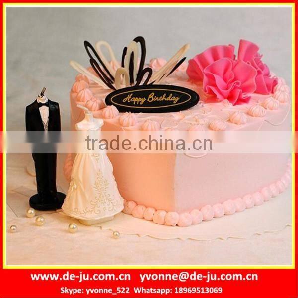 Bride Groom Couple Design Beautiful Gift Candle Wedding