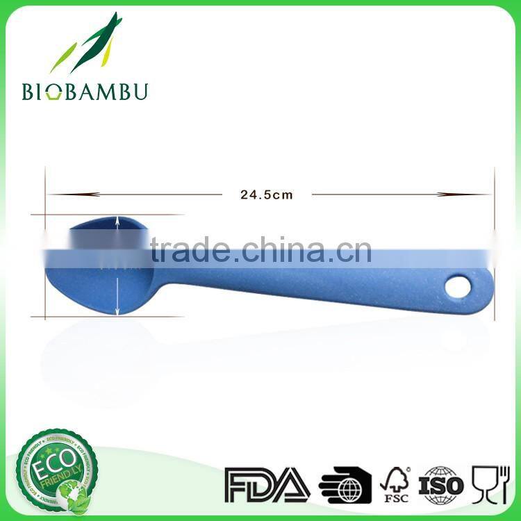 Ecological Best selling items Food grade bamboo dishes set spoon