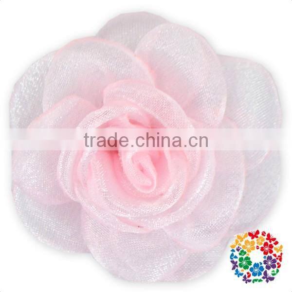 Wholesale China Cheap Price Lavender Chiffon Rose Flowers Artificial Flowers