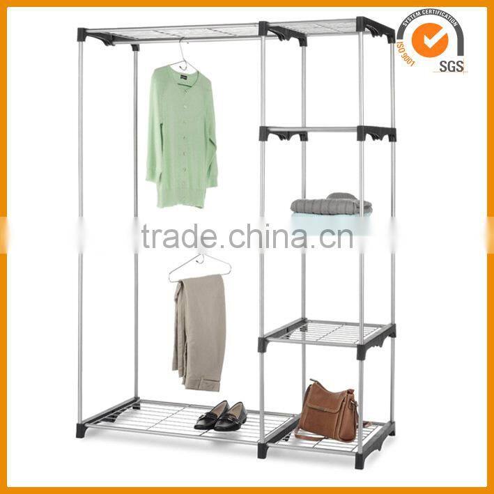 2014 new bedroom portable folding fabric wardrobe