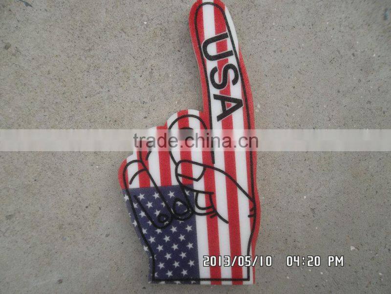 Promotion sponge Foam Hand gloves