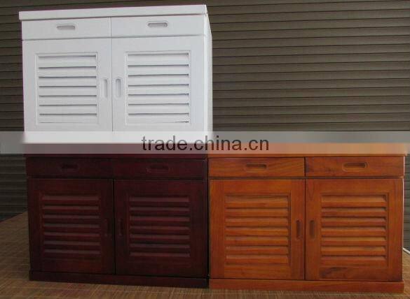 paulownia solid wooden shoe cabinet