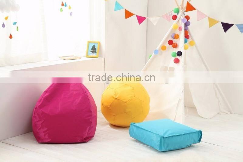 2016 new colorful cartoon children safe lazy bean bag kids sofa nursery school indoor playground 2016 new kid furniture toy