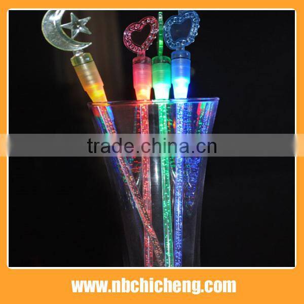 Led Plastic Coffee Stirring Rod For Barware