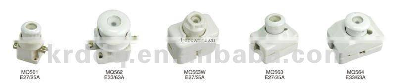 porcelain fuse holder / fuse unit .