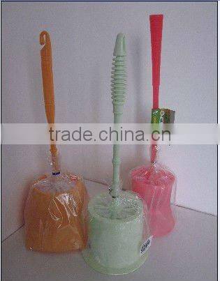 Plastic small & convenient Toilet brush holder with different colour