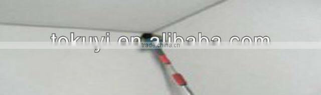 Telescopic Aluminum tube with 3 meters extending corner brush,corner cleaning brush